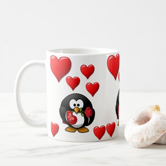 Valentijnsdag Mokken Mugs (Met donut)