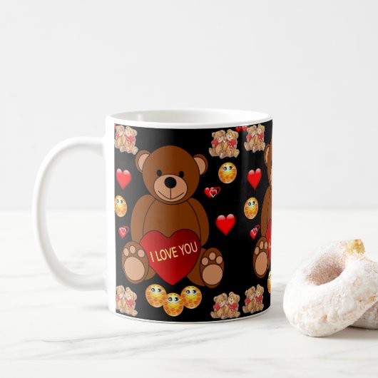 Valentijnsdag Mokken Mugs (Met donut)