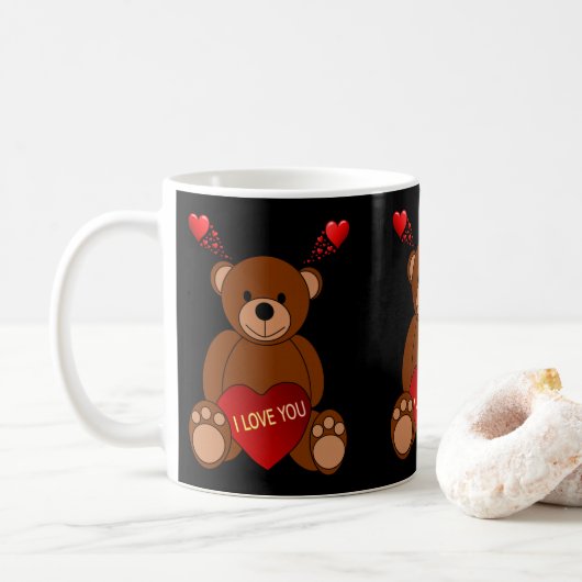 Valentijnsdag Mokken Mugs (Met donut)