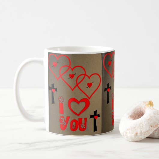 Valentijnsdag Mokken Mugs (Met donut)