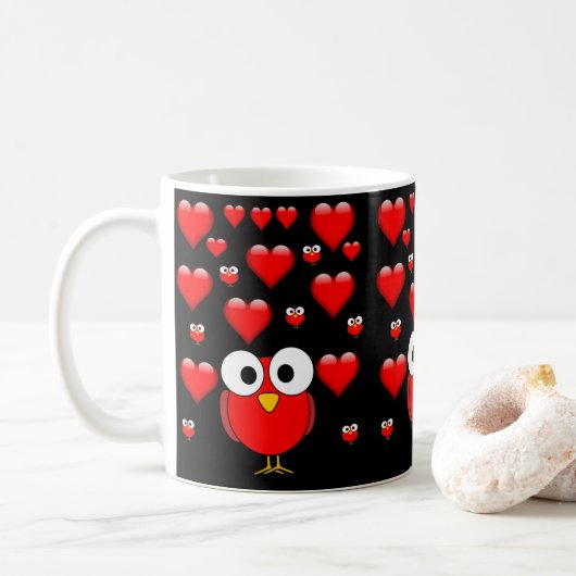 Valentijnsdag Mokken Mugs (Met donut)