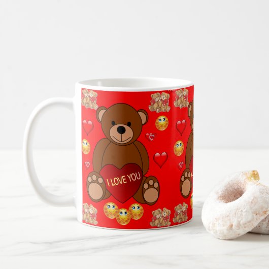 Valentijnsdag Mokken Mugs (Met donut)