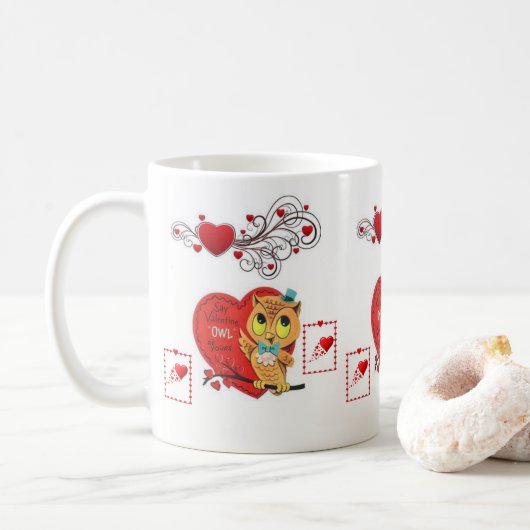 Valentijnsdag Mokken Mugs (Met donut)