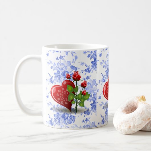 Valentijnsdag Mokken Mugs (Met donut)