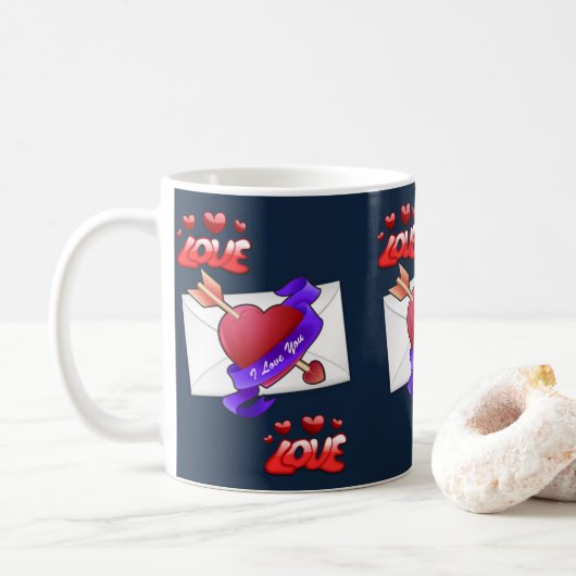 Valentijnsdag Mokken Mugs (Met donut)