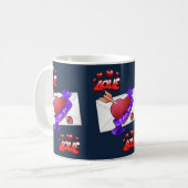 Valentijnsdag Mokken Mugs (Voorkant links)