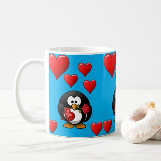 Valentijnsdag Mokken Mugs (Met donut)