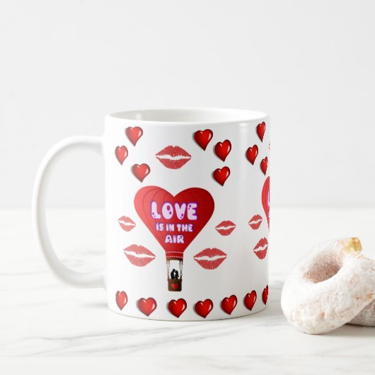 Valentijnsdag Mokken Mugs (Met donut)
