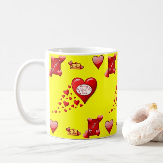 Valentijnsdag Mokken Mugs (Met donut)