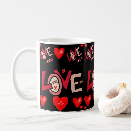 Valentijnsdag Mokken Mugs (Met donut)
