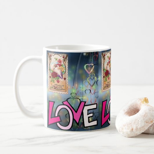Valentijnsdag Mokken Mugs (Met donut)