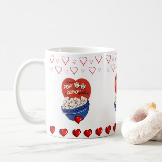 Valentijnsdag Mokken Mugs (Met donut)