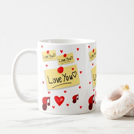 Valentijnsdag Mokken Mugs (Met donut)