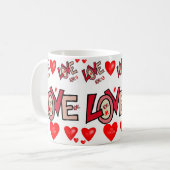 Valentijnsdag Mokken Mugs (Voorkant links)