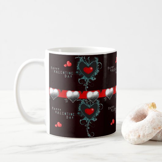 Valentijnsdag Mokken Mugs (Met donut)