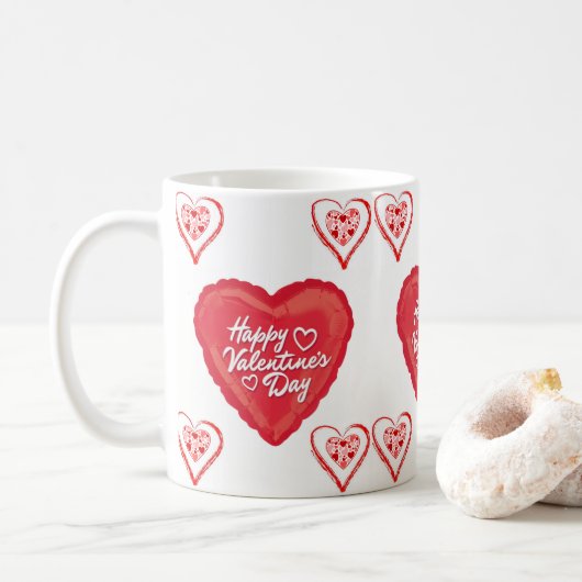 Valentijnsdag Mokken Mugs (Met donut)