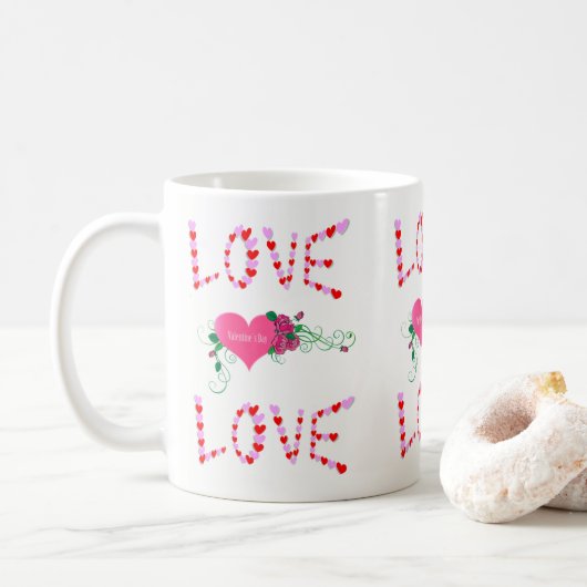 Valentijnsdag Mokken Mugs (Met donut)