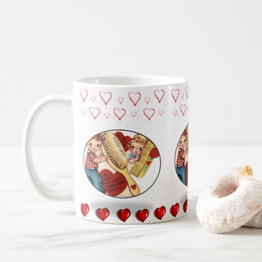 Valentijnsdag Mokken Mugs (Met donut)
