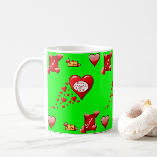Valentijnsdag Mokken Mugs (Met donut)