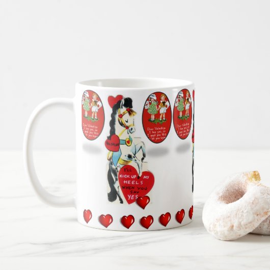 Valentijnsdag Mokken Mugs (Met donut)