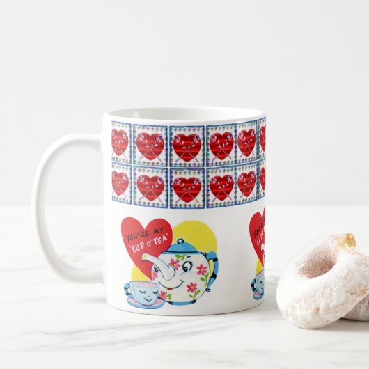 Valentijnsdag Mokken Mugs (Met donut)