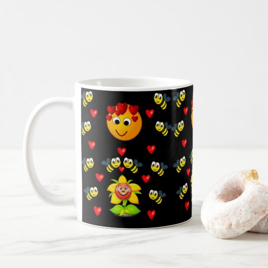 Valentijnsdag Mokken Mugs (Met donut)