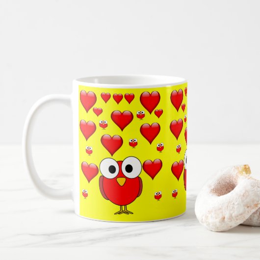 Valentijnsdag Mokken Mugs (Met donut)