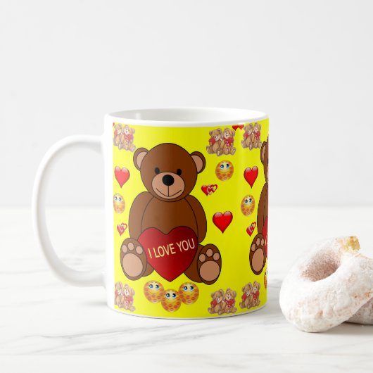 Valentijnsdag Mokken Mugs (Met donut)