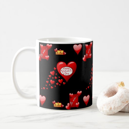 Valentijnsdag Mokken Mugs (Met donut)