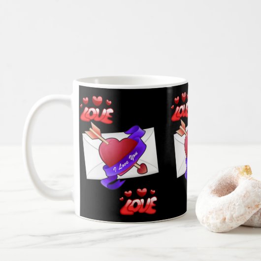 Valentijnsdag Mokken Mugs (Met donut)