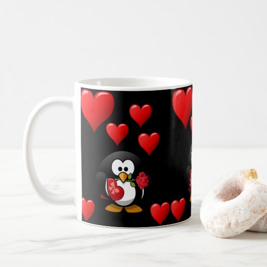 Valentijnsdag Mokken Mugs (Met donut)