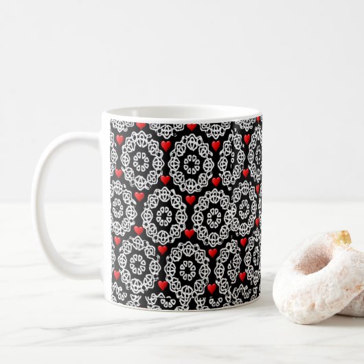 Valentijnsdag Mokken Mugs (Met donut)