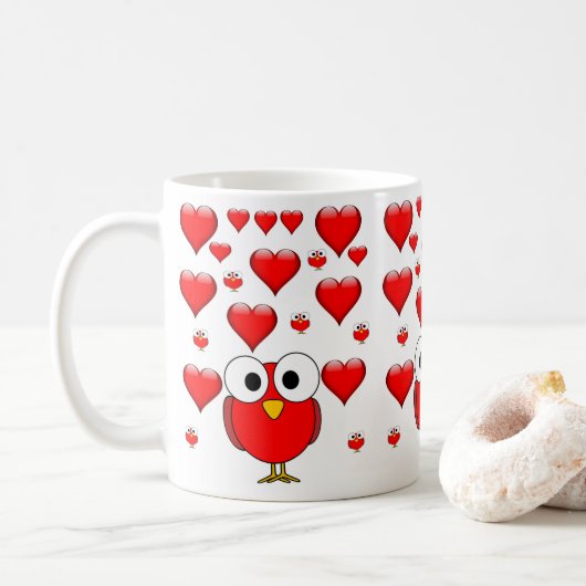 Valentijnsdag Mokken Mugs (Met donut)