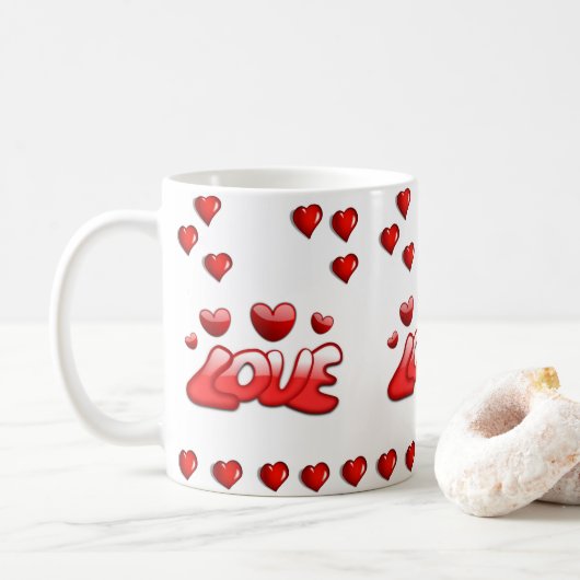 Valentijnsdag Mokken Mugs (Met donut)
