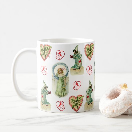 Valentijnsdag Mokken Mugs (Met donut)