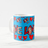 Valentijnsdag Mokken Mugs (Voorkant links)