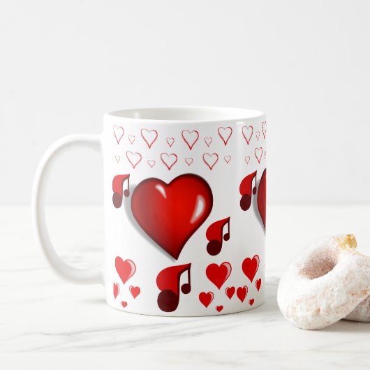 Valentijnsdag Mokken Mugs (Met donut)