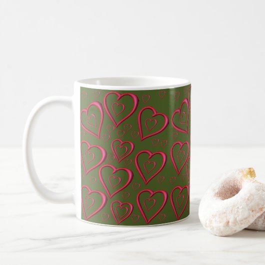Valentijnsdag Mokken Mugs (Met donut)