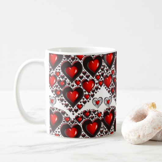 Valentijnsdag Mokken Mugs (Met donut)