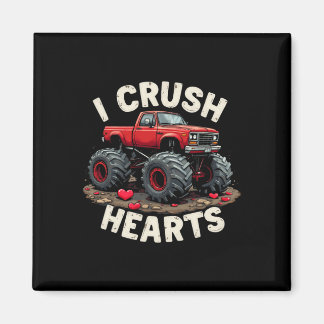 Valentijnsdag Monstertruck Ik verpletter harten Pe Magneet