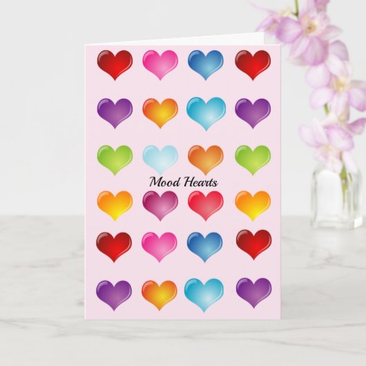 Valentijnsdag Mood Heet Voeg voor hem tekst toe Kaart (Orchidee)