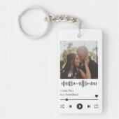 Valentijnsdag Music Player Sleutelhanger (Voorkant)