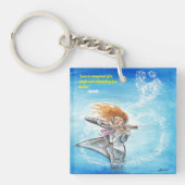 Valentijnsdag Music Souls Mooie quote Sleutelhanger (voorkant)