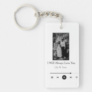 Valentijnsdag Muziekspeler  Sleutelhanger