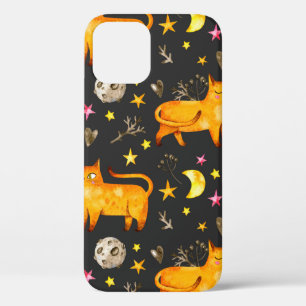 Valentijnsdag naadloos met katten, sterren Case-Mate iPhone case