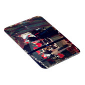 Valentijnsdag New York Boutique Window Hearts Magneet (Rechterzijde)