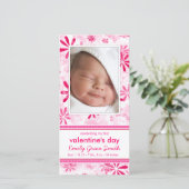 Valentijnsdag - Nieuwe Baby Aankondiging (Staand voorkant)