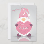 Valentijnsdag Nieuws Zwangerschap Aankondiging (Voorkant)