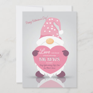 Valentijnsdag Nieuws Zwangerschap Aankondiging