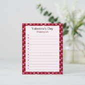 Valentijnsdag Notitieblok (Staand voorkant)